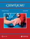 Canadian Journal Of Emergency Medicine