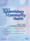 Journal Of Epidemiology And Community Health