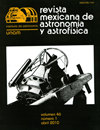 Revista Mexicana De Astronomia Y Astrofisica