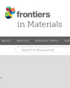 Frontiers In Materials