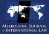 Melbourne Journal Of International Law