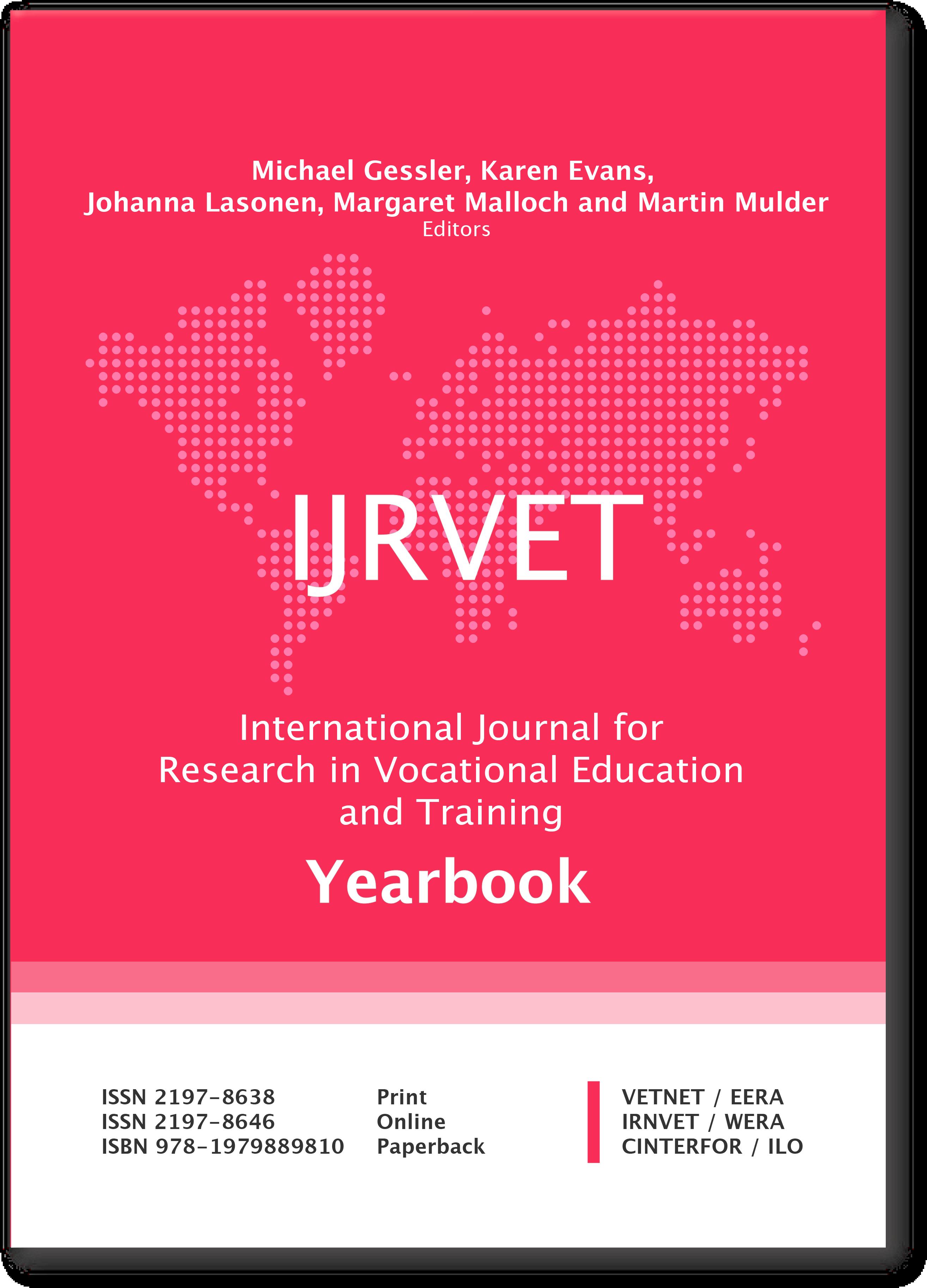 International Journal For Research In Vocational Education And Training-ijrvet