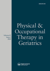 Physical & Occupational Therapy In Geriatrics