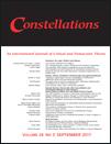 Constellations-an International Journal Of Critical And Democratic Theory