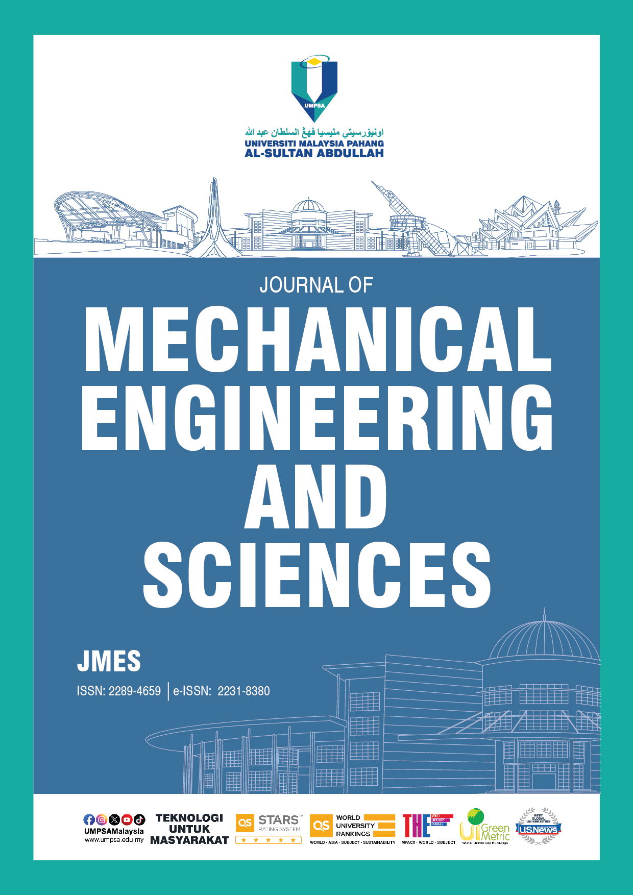 Journal Of Mechanical Engineering And Sciences