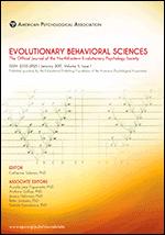 Evolutionary Behavioral Sciences