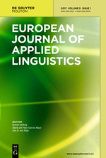 European Journal Of Applied Linguistics