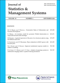 Journal Of Statistics And Management Systems