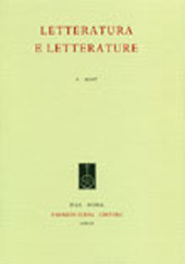 Letteratura E Letterature