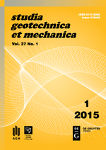 Studia Geotechnica Et Mechanica