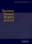 Business And Human Rights Journal