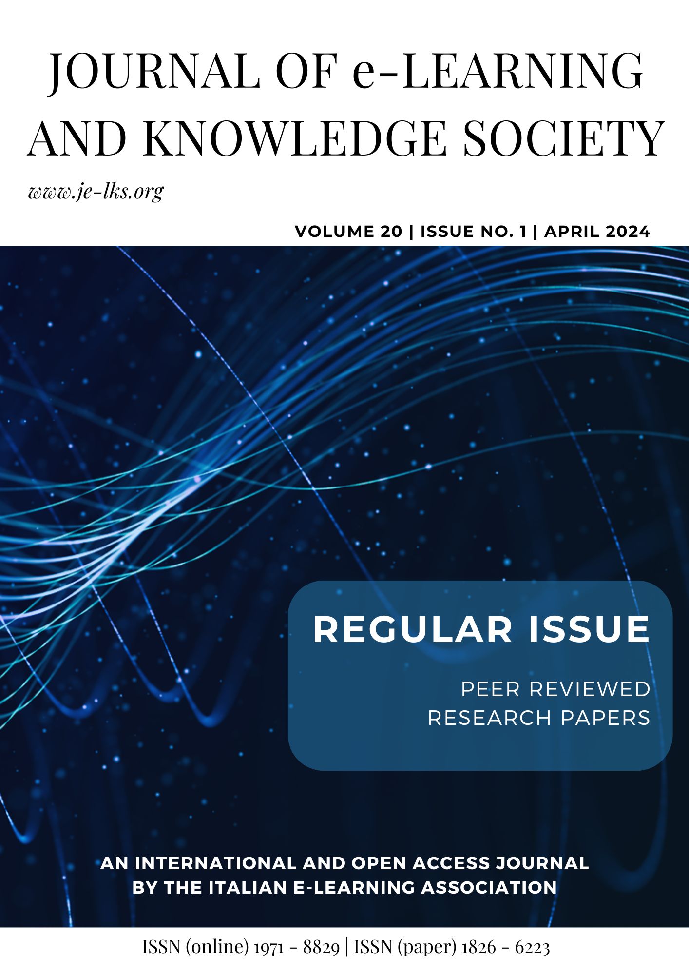 Journal Of E-learning And Knowledge Society