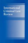 International Criminal Law Review