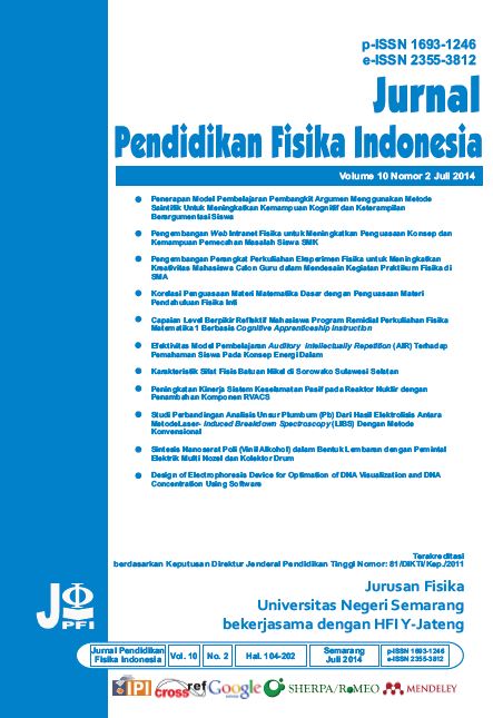 Jurnal Pendidikan Fisika Indonesia-indonesian Journal Of Physics Education