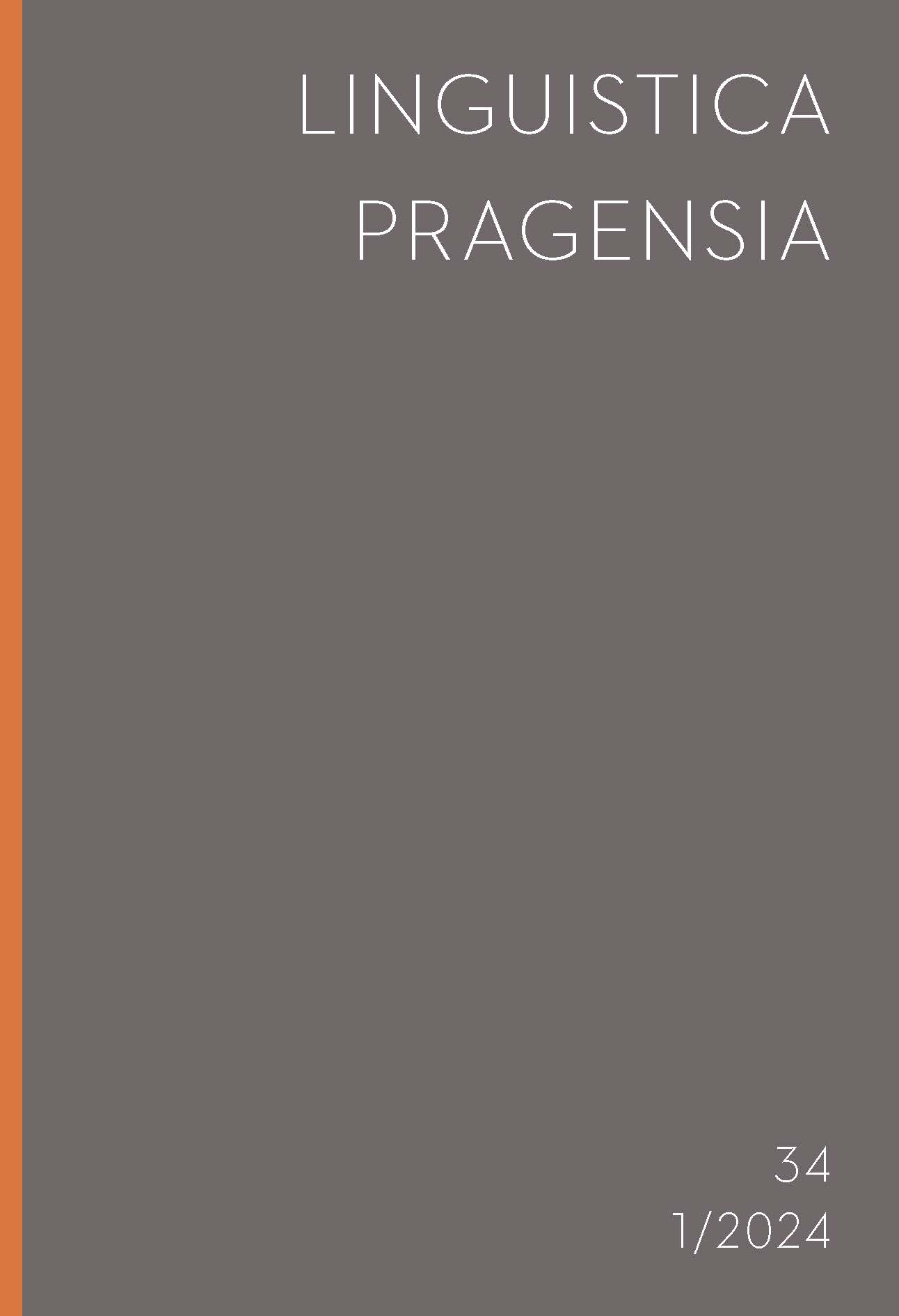 Linguistica Pragensia