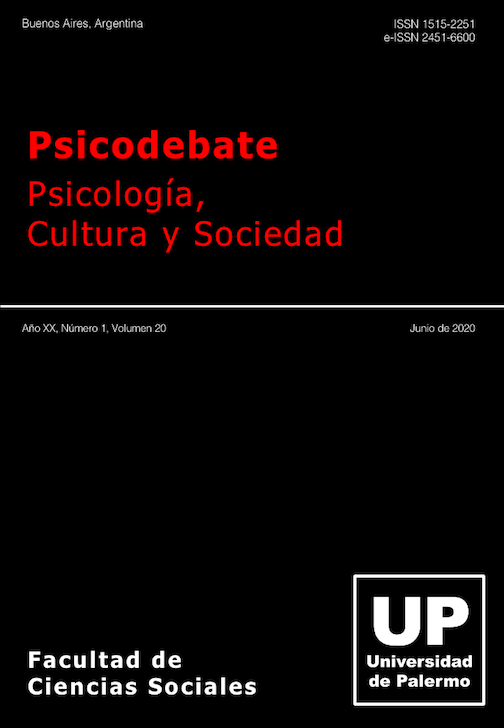 Psicodebate-psicologia Cultura Y Sociedad