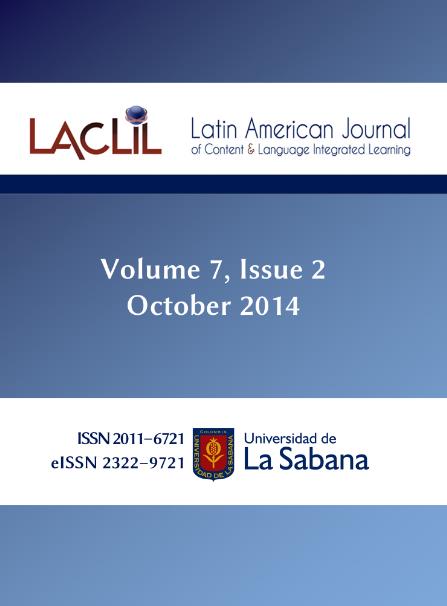 Latin American Journal Of Content & Language Integrated-laclil