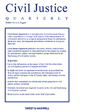 Civil Justice Quarterly