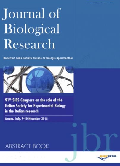 Journal Of Biological Research-bollettino Della Societa Italiana Di Biologia Spe