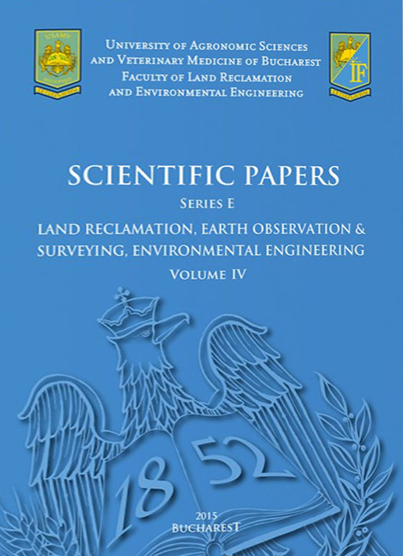 Scientific Papers-series E-land Reclamation Earth Observation & Surveying Enviro