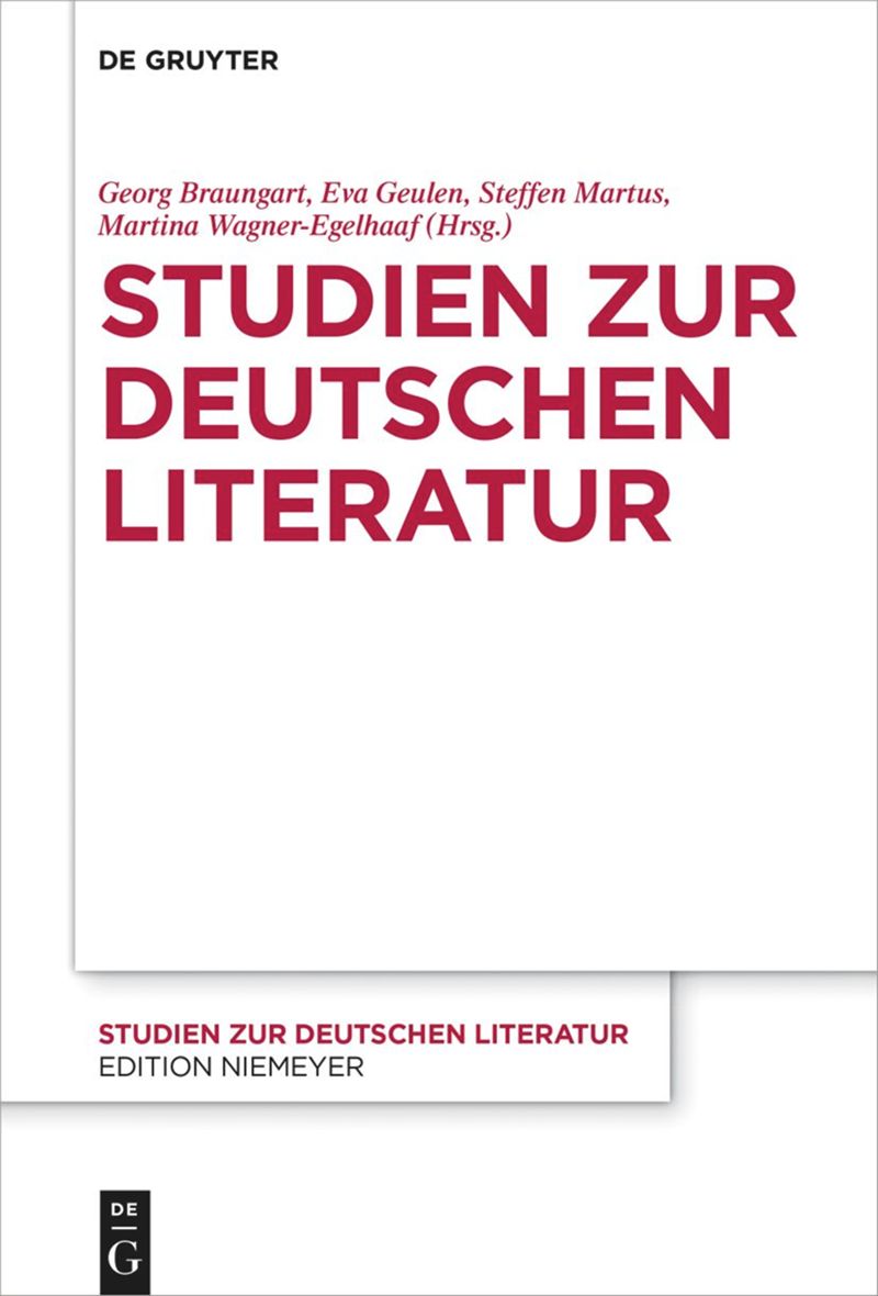 Studien Zur Deutschen Sprache Und Literatur-alman Dili Ve Edebiyati Dergisi