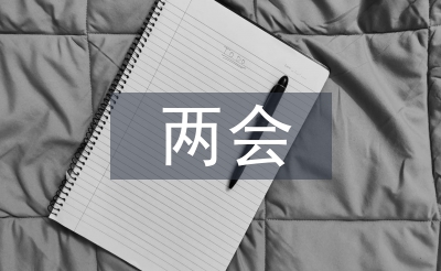 兩會(huì)論文