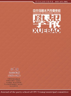 中共烏魯木齊市委黨校學(xué)報(bào)雜志