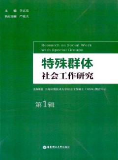 特殊群體社會(huì)工作研究